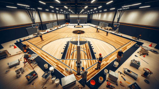 Revolutionizing the Game: Basketball Flooring 