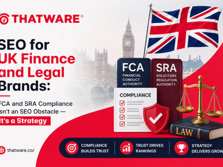 SEO for UK Finance and Legal Brands: FCA and SRA Compliance Isn’t an SEO Obstacle — It’s a Strategy